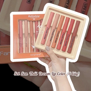 Set 6 Son Thái DREAM Lip Color (Cô Hạnh Lâm Review)