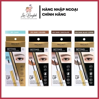 Bút, Mascara Định Hình Lông Mày Browit By Nongchat Không Nhòe, Không Trôi Setting Eyebrow Mascara Trang Điểm Làm Đẹp