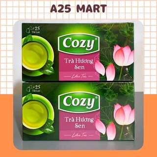 Trà Hương Sen Cozy Hộp 50g (25 Túi Lọc)