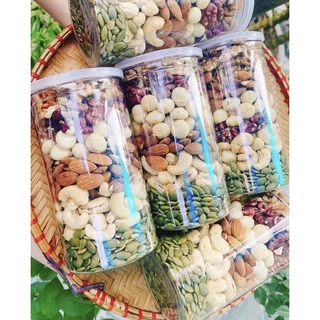 Hạt mixed nuts dinh dưỡng sấy nguyên vị healthy 500g (5 hạt - 6 hạt)