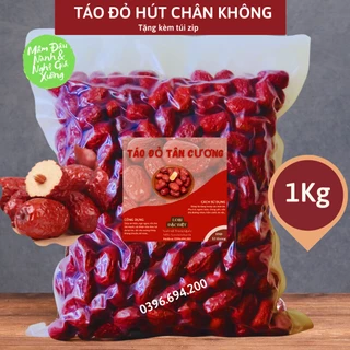 [Loại hút chân không] 1Kg Táo đỏ tân cương táo tàu loại ngon ngọt dùng nấu chè dưỡng nhan, trà thảo mộc, ăn vặt