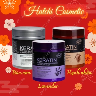 Kem ủ tóc KERATIN COLLAGEN 1000ML LAVENDER BRAZIL NUT