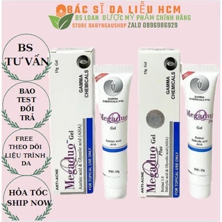 chính hãng megaduo gel thường AHA PLUS