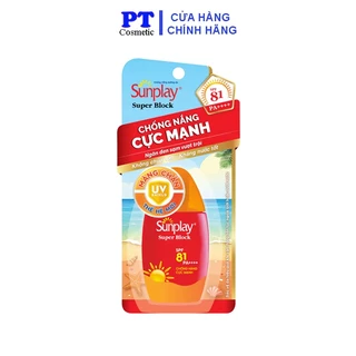 Kem Chống Nắng Sunplay Cực Mạnh dạng sữa Super Block SPF81 PA++++ 70g/30g