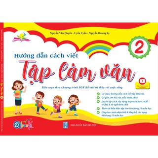 Sách - Hướng Dẫn Cách Viết Tập Làm Văn Lớp 2 - Kết Nối Tri Thức Với Cuộc Sống - Cả Năm