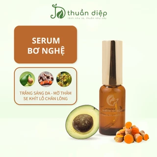 Serum bơ nghệ tinh chất dưỡng sáng da mờ thâm giảm mụn Thuần Diệp