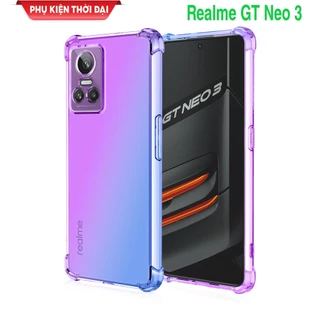 Ốp lưng Realme GT Neo 3 / GT Neo 5 / GT Neo 5 SE 5G dẻo đa sắc lồi 4 góc hạn chế ố vàng ôm máy