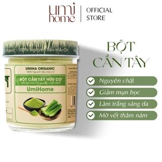 Bột Cần Tây đắp mặt nạ và uống UMIHOME nguyên chất | Celery Powder 100% Organic 135G