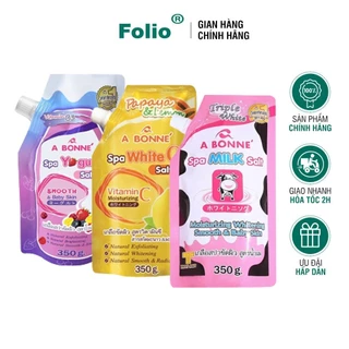 Muối Tắm Sữa Bò A Bonne Spa Milk Salt Thái Lan 350g FOLIO