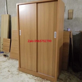 Tủ quần áo gỗ công nghiệp mdf rộng 1m2x2m (cánh lùa)