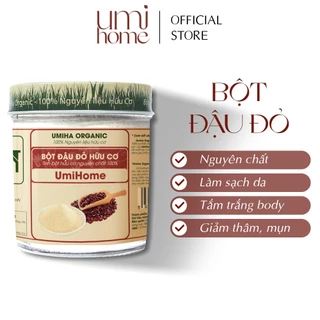 Bột Đậu Đỏ đắp mặt hữu cơ UMIHOME| Red Bean Powder 100% Organic 135G