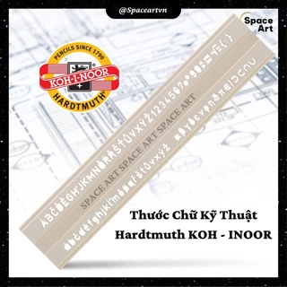 Thước Chữ Kỹ Thuật  Hardtmuth  KOH-I-NOOR (Thước Gốt Chữ) 0.25/0.35/0.5/ 0.7mm