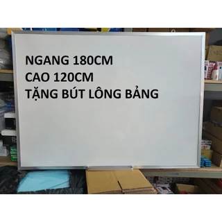 Bảng mica viết bút lông kích thước 120 x 180cm tặng kèm bút lông bảng