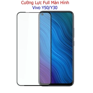 (F12) Miếng Dán Cường Lực Vivo Y50 / Y30 Full Màn Hình