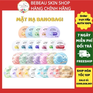 Mặt nạ Banobagi dưỡng ẩm, bổ sung Vitamin Vita Genic Jelly Mask các loại - Bebeauskinshop