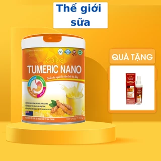 Sữa nghệ Turmeric Nano 900g dành cho người đau dạ dày, Tá tràng, Đại tràng, Đường ruột, Hệ tiêu hóa