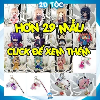 Móc Khóa Mica Dày In Sắc Nét 2 Mặt Anime Manga Light Novel Thiên Sứ Nhà Bên và Anime Manga Tổng hợp khác