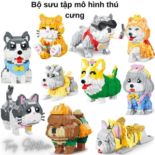 MÔ HÌNH LẮP RÁP THÚ CƯNG SIÊU DỄ THƯƠNG