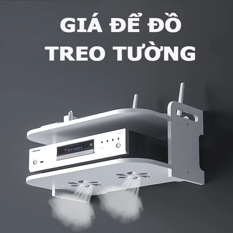 Kệ Treo Cục Wifi Gắn Tường; Giá Đỡ Decor Góc Tường; Modem Wifi; Dán Tường, Đỡ Điều Khiển Tivi; Ổ Cắm Dây Điện