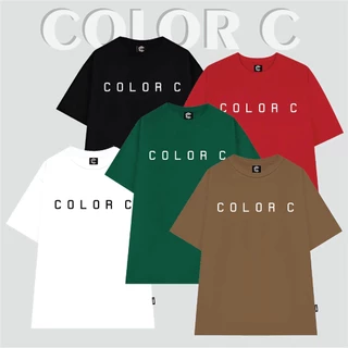 Áo Thun unisex LocalBrand nam nữ COLOR C Tay Lỡ Cotton oversize form rộng Basic Tee - C8312