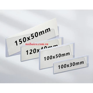 [PHỤ KIỆN KHO KỆ] Cài thẻ kho kệ KT: 15 x 5cm có gắn nam châm Magnetic Label.