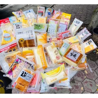 Thùng 2KG Bánh Mix Đài Loan Loại - Bánh loại 1 -  Không trùng mặn ngọt có đủ