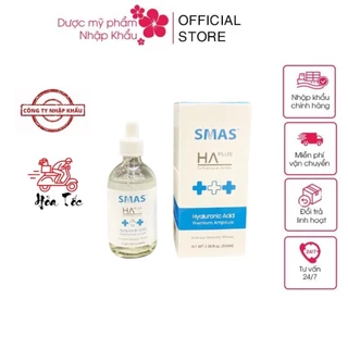 HÀNG NHẬP KHẨU - Tinh Chất Serum SMAS HA Plus - Hyaluronic Acid Premium Ampoule Cấp Ẩm Làm Trắng Sáng Da Cấp Nước 100ml