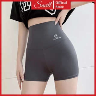 Quần thể thao legging, Quần tập gym đúc su co giãn cạp cao ôm eo giảm mỡ SAVILL V526