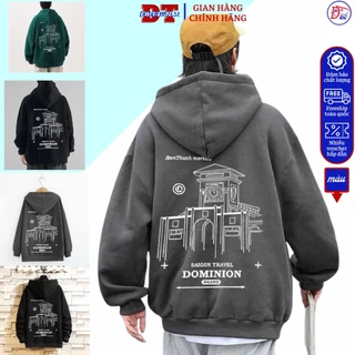 Áo hoodie CHỢ BẾN THÀNH nam nữ Form rộng - khoác nỉ form Unisex