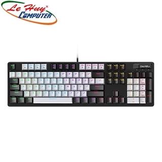 Bàn phím cơ DareU EK1280X BLACK-GREY MULTI LED (Blue Switch)