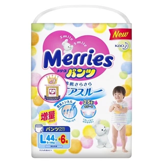 Tã Bỉm Merries dán/quần nội địa Nhật đủ size NB96/S88/M64/M68/L50/XL44/XXL28