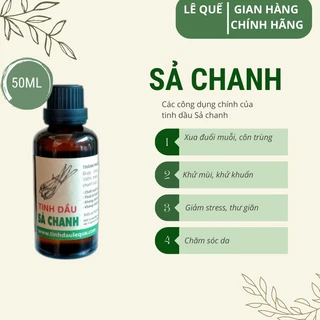 Tinh dầu Sả chanh Lê Quế - 50ml