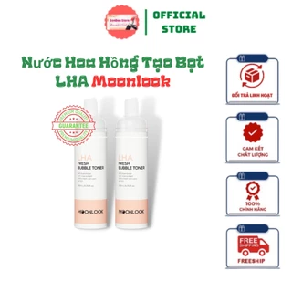 Nước Hoa Hồng Tạo Bọt LHA Moonlook, Kiểm Soát Dầu, Chống Lão Hóa & Tăng Độ Đàn Hồi Cho Da - 200ml [ Auth Hàn Quốc ]