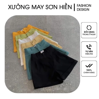 Quần Short Gập Gấu Xưởng May Sơn Hiền MS1017