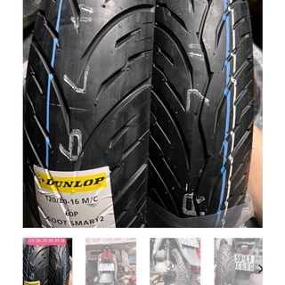 Vỏ xe SH - Dunlop Scoot Smart 2 100/80-16 và 120/80-16 mẫu mới