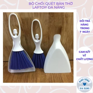 Bộ Chổi Quét Bàn Mini, Chổi Quét Máy Tính Để Bàn Siêu Nhỏ Tiện Lợi