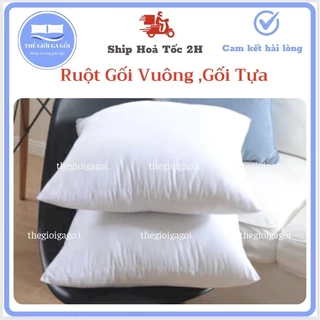 Ruột gối vuông tựa lưng sofa , trang trí decor kích thước 45 x 45cm, 40 x 40cm