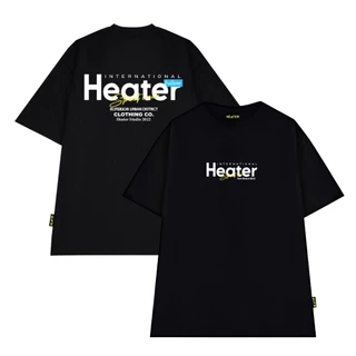 Áo Thun Nam Nữ LocalBrand HEATER Tay Lỡ Cotton Oversize Form Rộng Basic Tee Kiểu Dáng Hàn Quốc - KD113