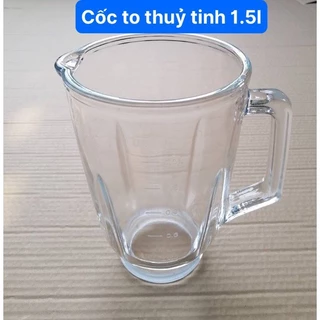 (CHÍNH HÃNG) CỐI , LY THỦY TINH CÁC LOẠI MÁY XAY 1,5 Lít