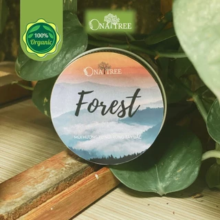 Nến Thơm Forest Wild Herbs Hương Rừng Tươi Mát Tinh Dầu Thiên Nhiên Organic _ ONATREE