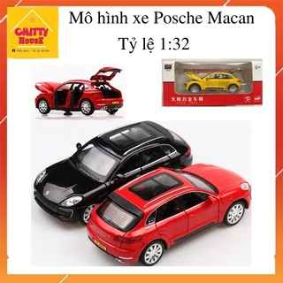 [Chitty]Mô Hình Xe Porsche Macan tỉ lệ 1:32 kim loại, mở full cửa, có đèn âm thanh ánh sáng_Fullbox