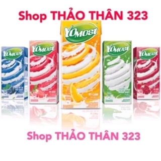 Sữa Trái Cây YoMost Lên Men Tự Nhiên (1 Lốc x 4 Hộp)