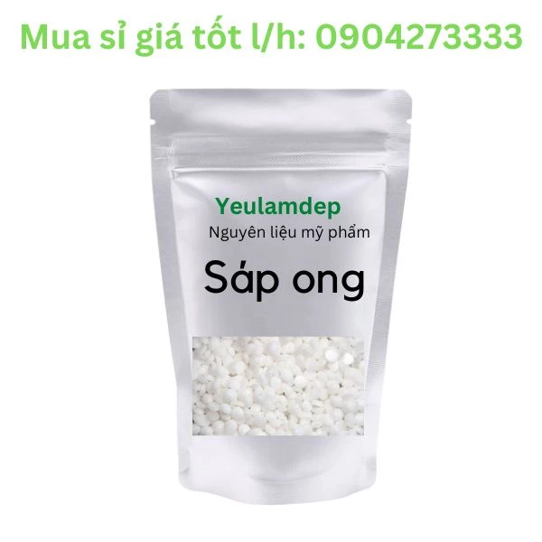 Sáp Ong Viên Làm Son, Sáp Ong Nguyên Chất, Tự nhiên, Hàng Chuẩn Mỹ, Nguyên Liệu Làm Mỹ Phẩm