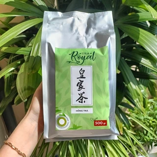 Trà đen CTC (Hồng trà cám) Royal tea pha trà sữa túi 500gr