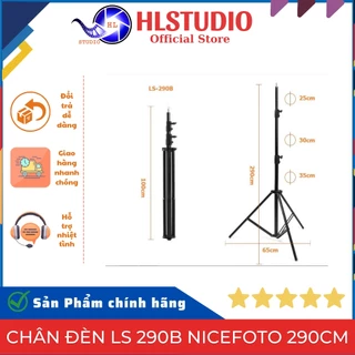 Chân đèn LS 290B NiceFoto 290cm HL Studio