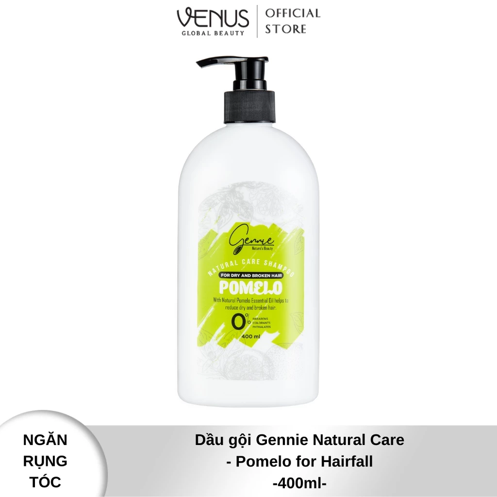 [QUÀ TẶNG KHÔNG BÁN] Dầu gội - xả Gennie Pomelo Natural Care 400ml