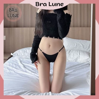 Quần lót nữ ren sexy cao cấp BRALUNE, quần chip nữ gắn nơ mềm mại mã 546