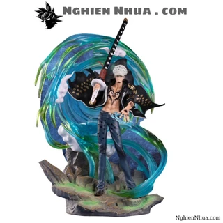 Mô Hình OnePiece Law trạng thái chiến đấu siêu đẹp cao 41cm - Figure OnePiece - Có Hộp carton - Nghiện Nhựa