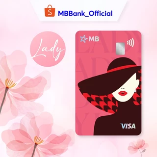 Toàn quốc [Evoucher& Dịch vụ] Dịch vụ phát hành thẻ MB Hi Visa Collection - Lady