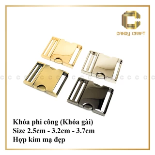 Khóa gài dây túi (khóa phi công) - phụ kiện làm túi xách